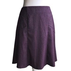 New York & Company Purple Skirt-Sz 10   NWT